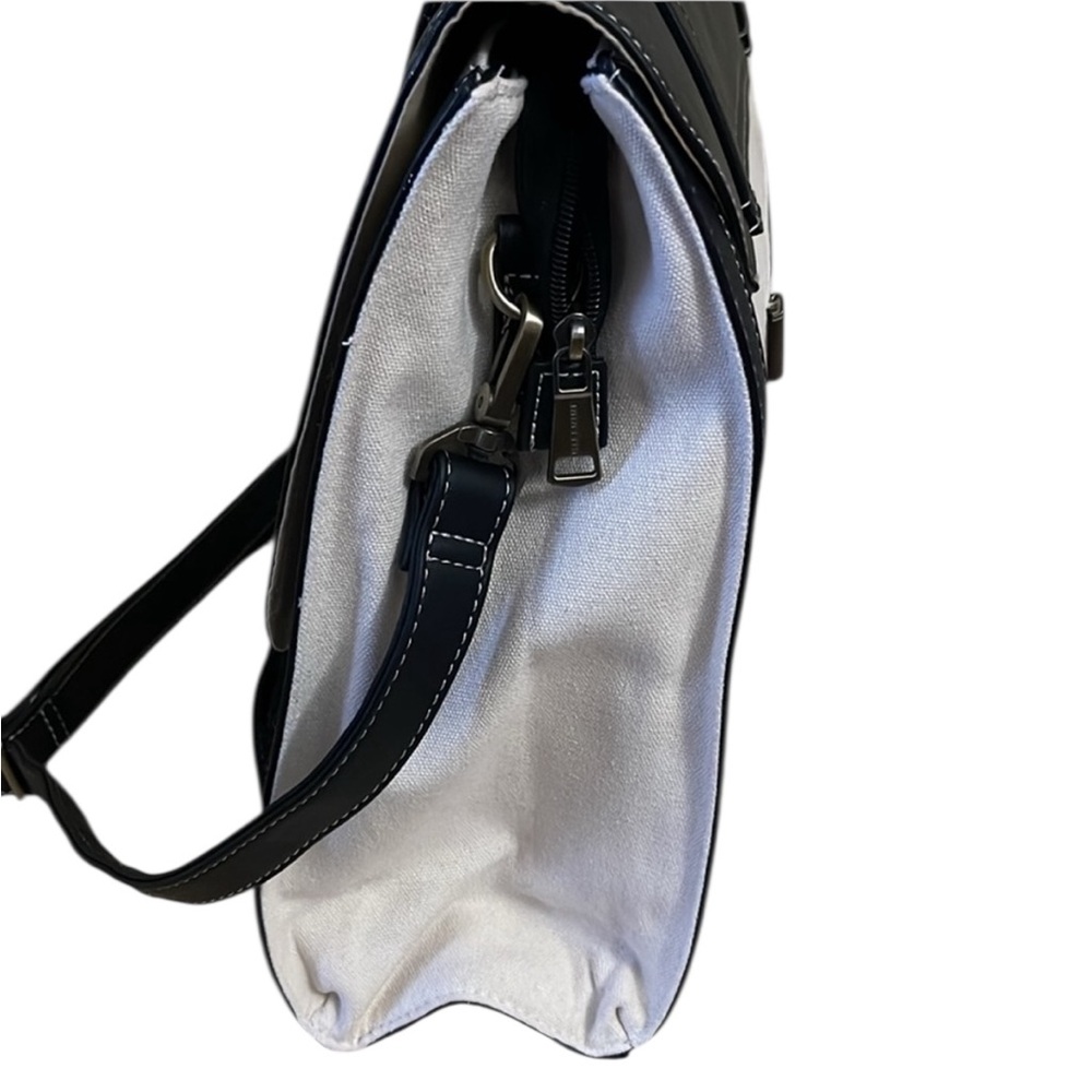 Laptop Bag 15.6 inch Canvas Messenger Bag Unisex MISSNINE - Picture 12 of 15